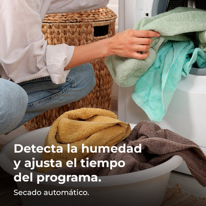 Cecotec Bolero DressCode Dry 7200V C Secadora 7 kg con Regeneración de Aire y Secado Rápido