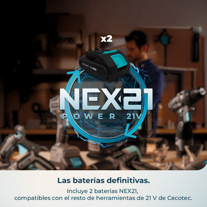Cecotec Cortacésped De Batería Terrenator E3 Liberty Z Plus