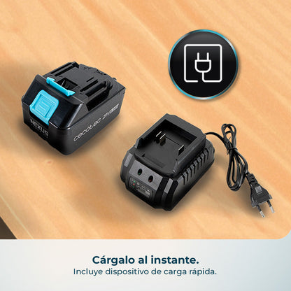 Cecotec Cortacésped de Batería Terrenator E1 Liberty con Motor Brushless y Ancho de Corte de 32 cm