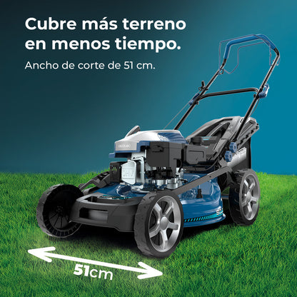 Cecotec Cortacésped De Gasolina Terrenator 4000.51 Total Z Auto 167 cc, 2,7 kW, 3,7 CV