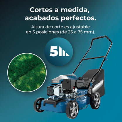 Cecotec Terrenator 2700.41 Total Z Cortacésped De Gasolina Con ZTech 144cc 2,4kW 3,2CV