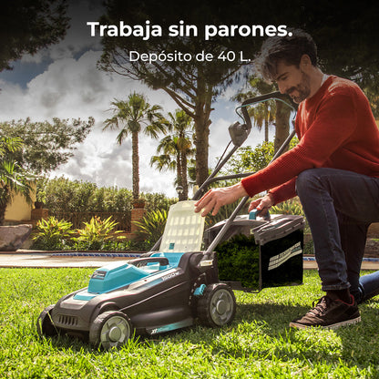 Cecotec Cortacésped Eléctrico Terrenator 360 Flex Z 1500 W Sistema Z Tech Altura Centralizada