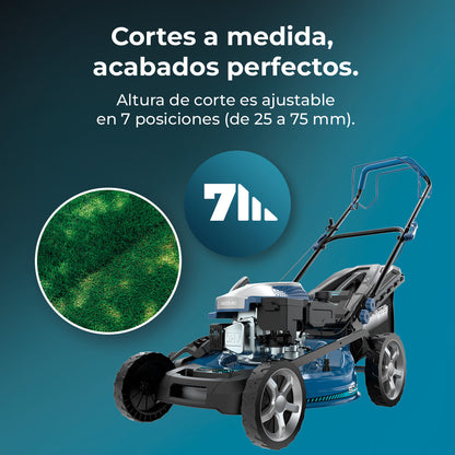 Cecotec Cortacésped De Gasolina Terrenator 4000.51 Total Z Auto 167 cc, 2,7 kW, 3,7 CV