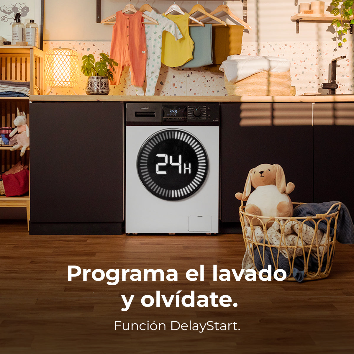 Cecotec Bolero Dresscode 7411 Inverter Lavadora 7 kg 1200 rpm 16 Programas Eficiencia Energética A