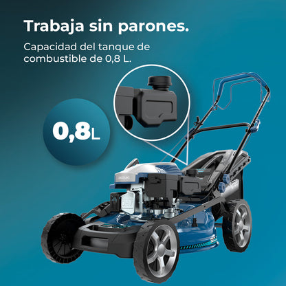 Cecotec Cortacésped De Gasolina Terrenator 4000.51 Total Z Auto 167 cc, 2,7 kW, 3,7 CV