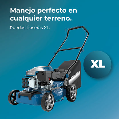 Cecotec Terrenator 2700.41 Total Z Cortacésped De Gasolina Con ZTech 144cc 2,4kW 3,2CV