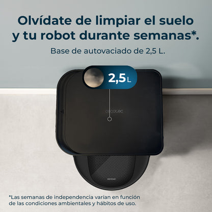 Cecotec Conga 7690 Immortal Max Home M Robot Aspirador Con Navegación Láser Y 5000 Pa