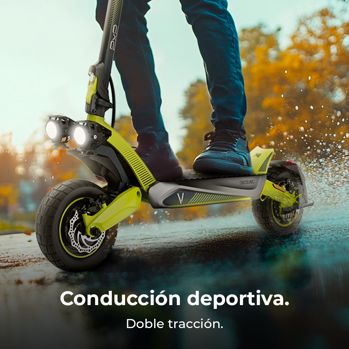 Cecotec Bongo V55 2x2 Patinete Eléctrico Con Doble Motor 800 W Y Tracción Superior