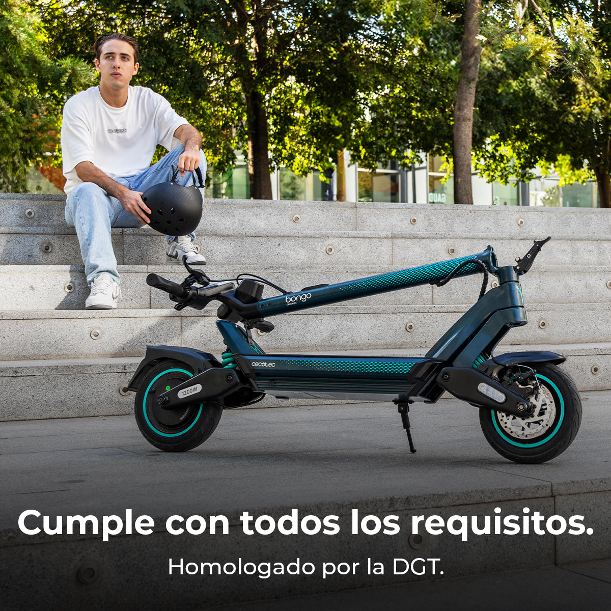 Cecotec Bongo Y65 Connected Patinete Eléctrico 1200 W Motor 500 W Nominal 48 V 13 Ah Pendiente 20 Por Ciento