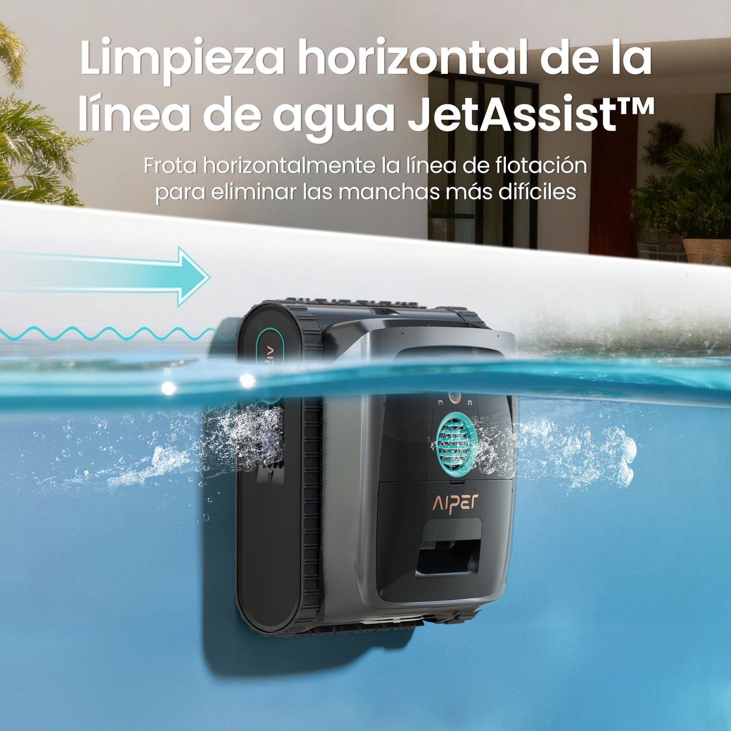 Aiper Scuba V3 Robot Limpiafondos de piscina de batería sin cable