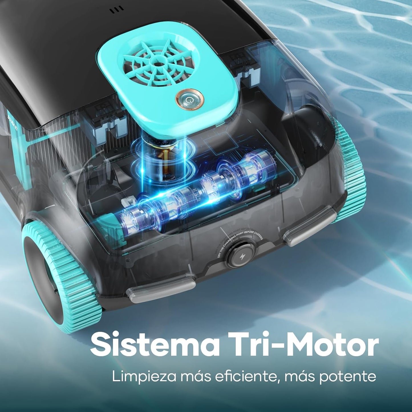 Aiper Scuba E1 Robot Limpiafondos de piscina de batería sin cable