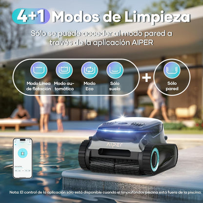 Aiper Scuba S1 Pro 2025 Robot Limpiafondos de piscina de batería sin cable