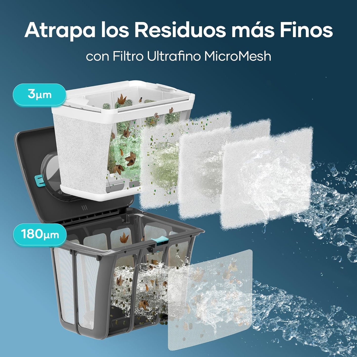 Aiper Scuba S1 Robot Limpiafondos de piscina de batería sin cable