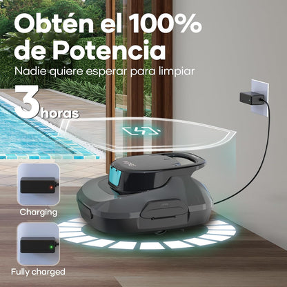 Aiper Scuba SE Robot Limpiafondos de piscina de batería sin cable