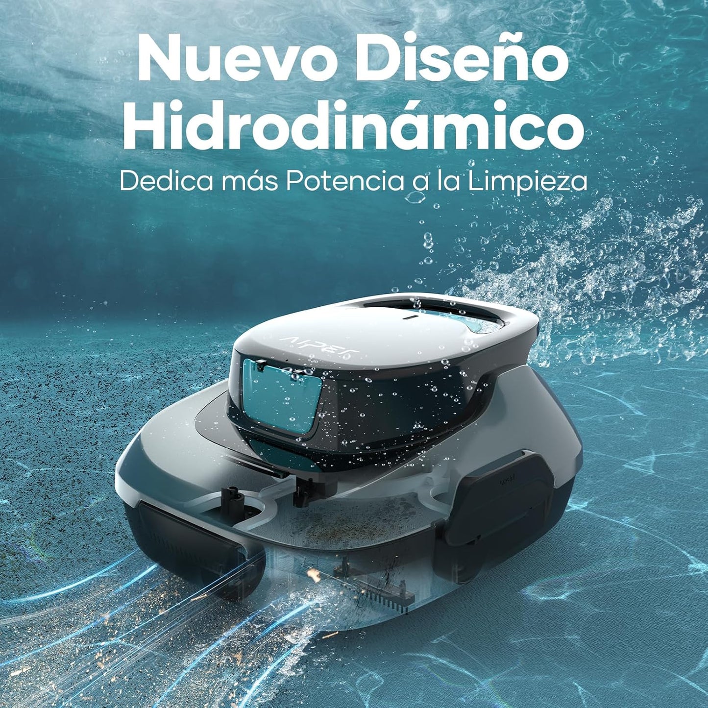 Aiper Scuba SE Robot Limpiafondos de piscina de batería sin cable