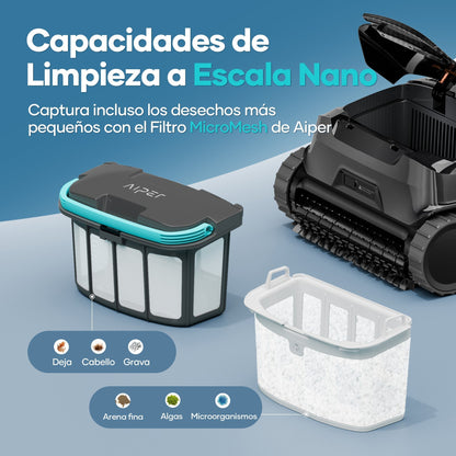 Aiper X1 Pro Robot Limpiafondos de piscina de batería sin cable