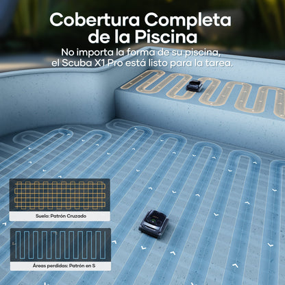 Aiper X1 Pro Robot Limpiafondos de piscina de batería sin cable