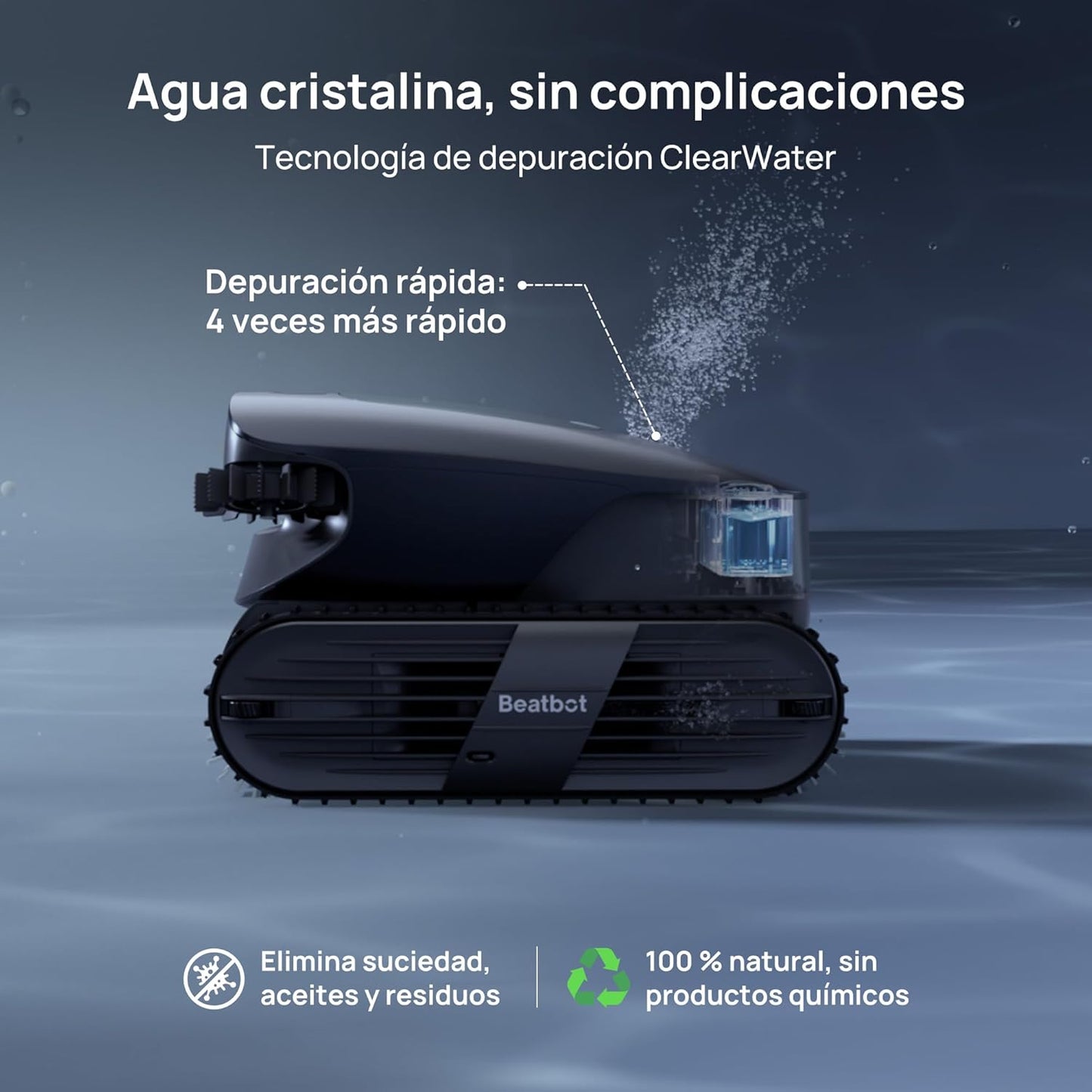 Beatbot AquaSense 2 Ultra Robot limpiafondos sin cable para piscina