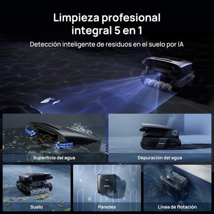 Beatbot AquaSense 2 Ultra Robot limpiafondos sin cable para piscina