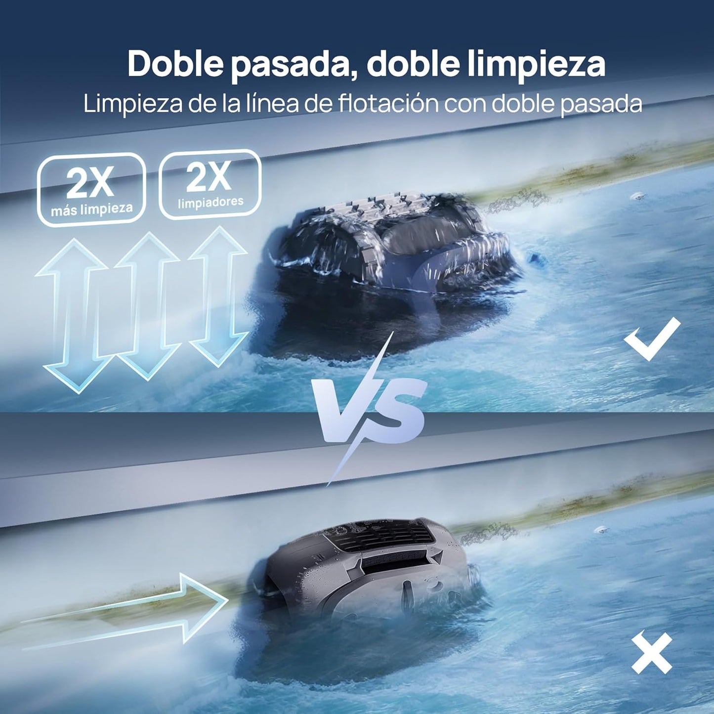 Beatbot AquaSense 2 Robot limpiafondos sin cable para piscina