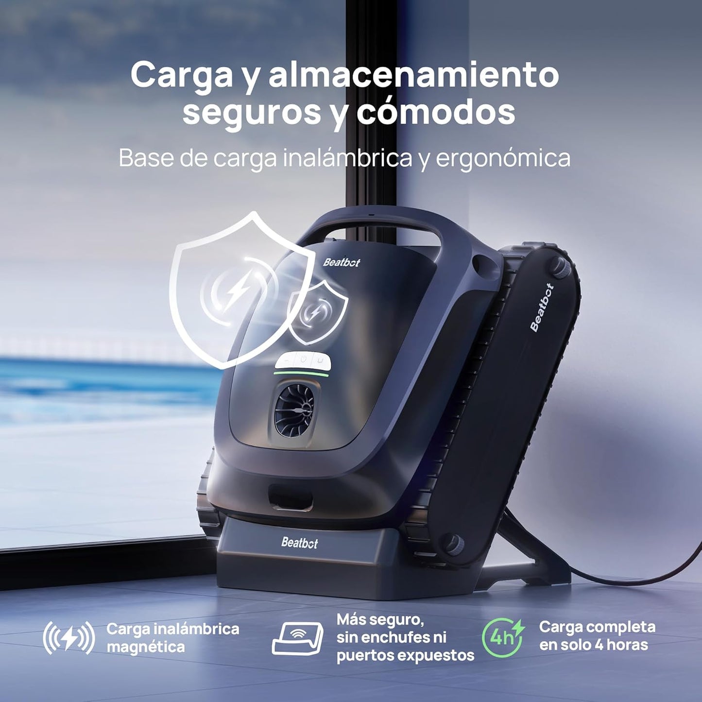 Beatbot AquaSense 2 Robot limpiafondos sin cable para piscina