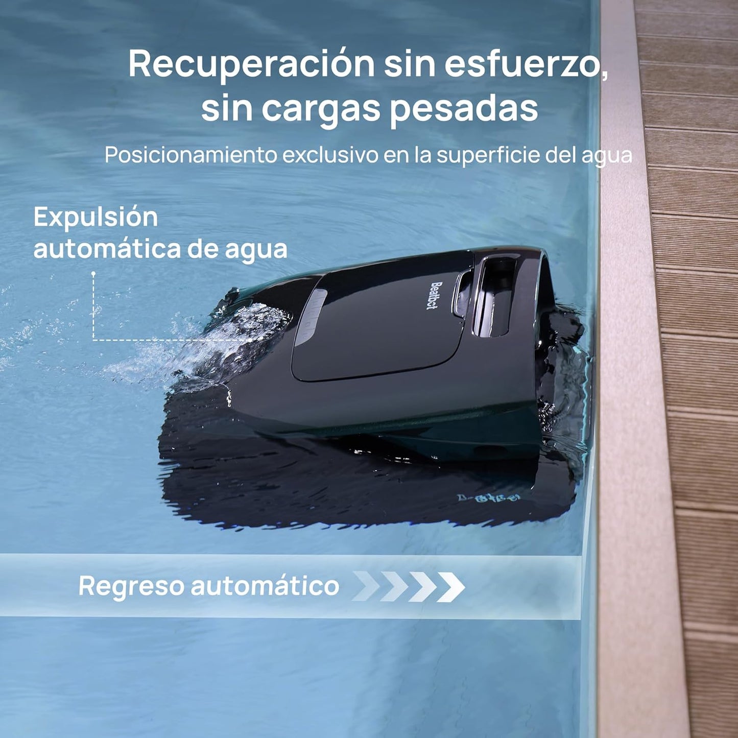 Beatbot AquaSense 2 Pro Robot limpiafondos sin cable para piscina