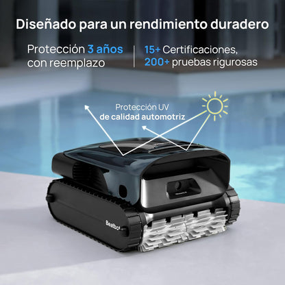 Beatbot AquaSense 2 Pro Robot limpiafondos sin cable para piscina