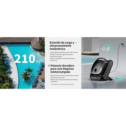 Beatbot AquaSense Robot limpiafondos sin cable para piscina