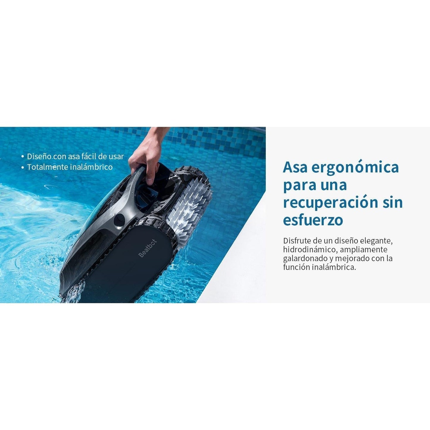 Beatbot AquaSense Robot limpiafondos sin cable para piscina