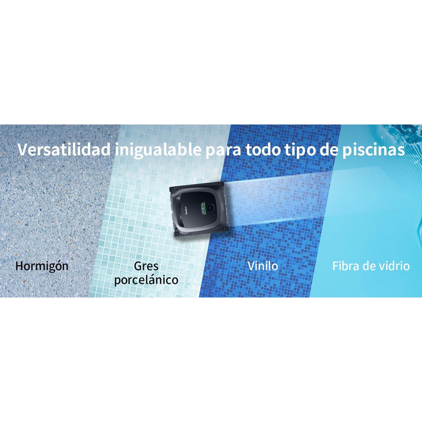 Beatbot AquaSense Robot limpiafondos sin cable para piscina