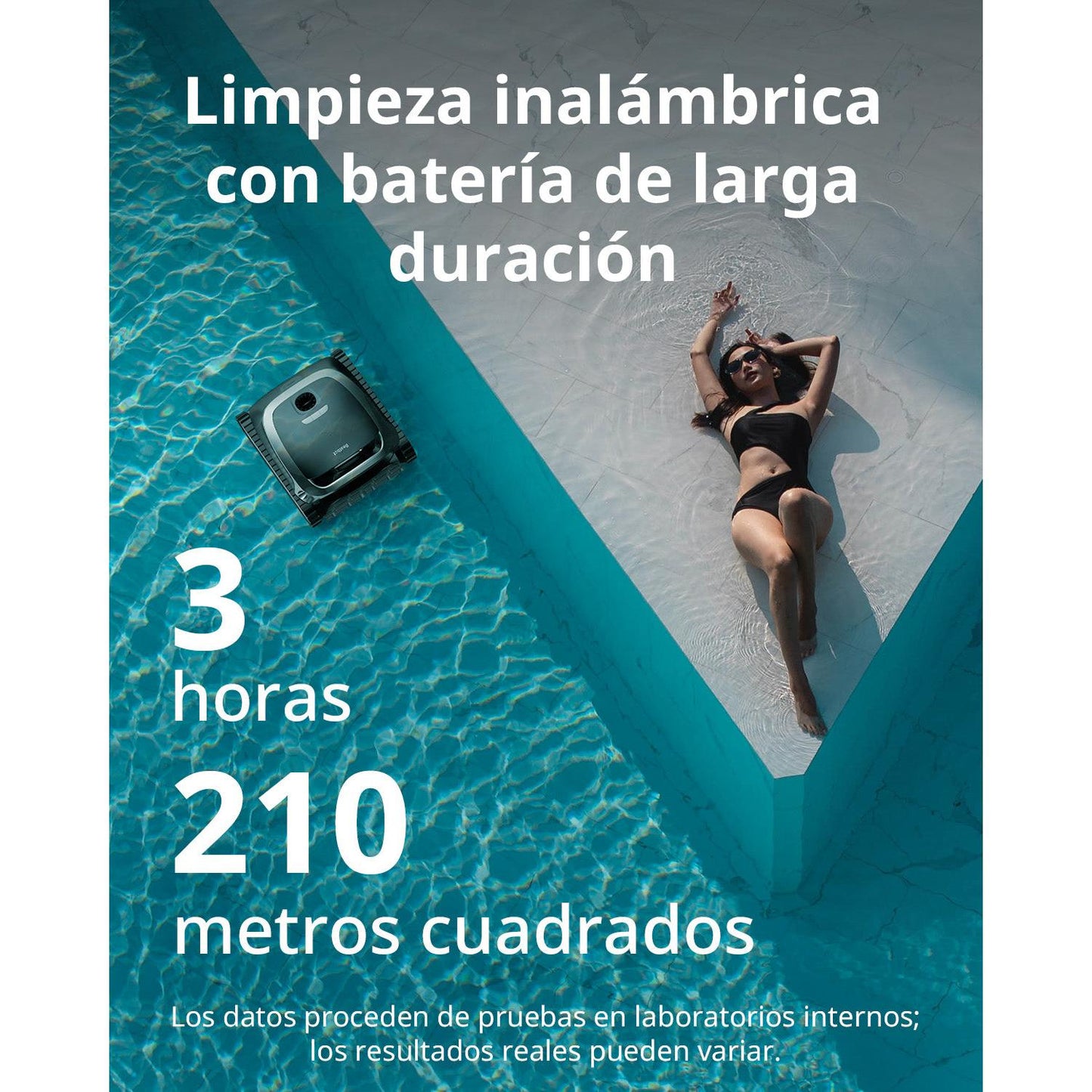 Beatbot AquaSense Robot limpiafondos sin cable para piscina