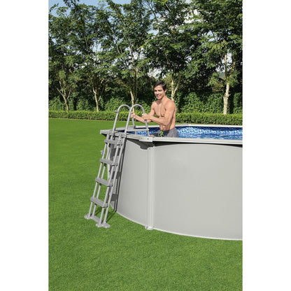 Bestway – Piscina circular elevada de acero Hydrium (305 × 120 cm)