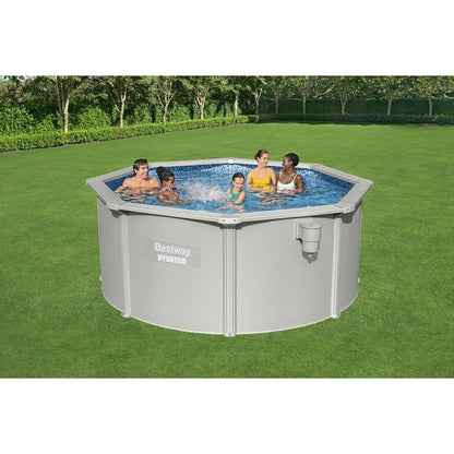 Bestway – Piscina circular elevada de acero Hydrium (305 × 120 cm)