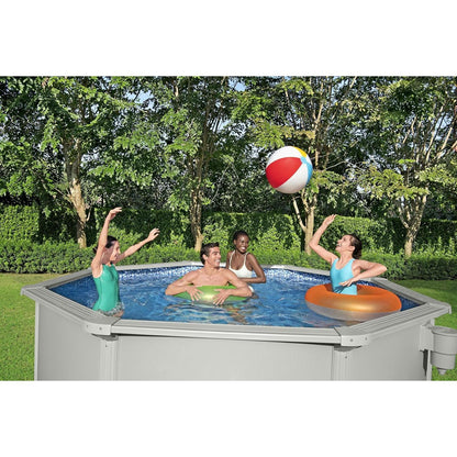 Bestway – Piscina circular elevada de acero Hydrium (366 × 120 cm)