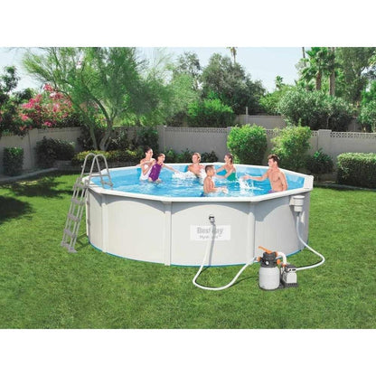 Bestway – Piscina circular elevada de acero Hydrium (457 × 122 cm)