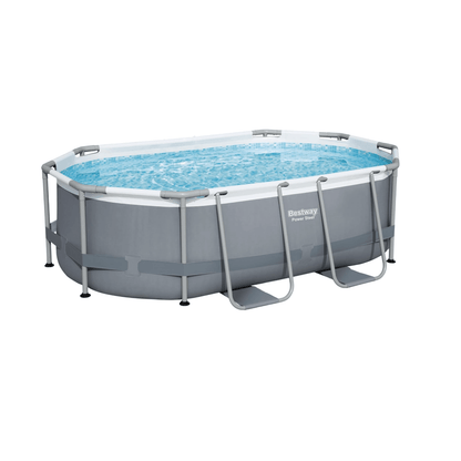 Bestway – Power Steel piscina desmontable ovalada (427 × 250 × 100 cm)