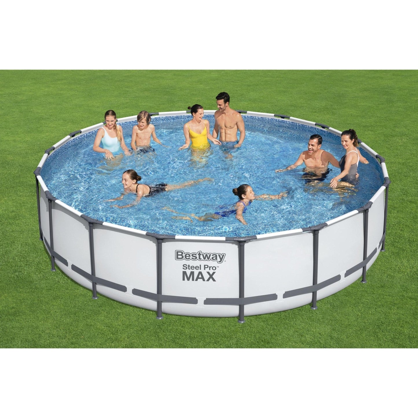 Bestway - Steel Pro Max piscina desmontable circular (549 x 122 cm)
