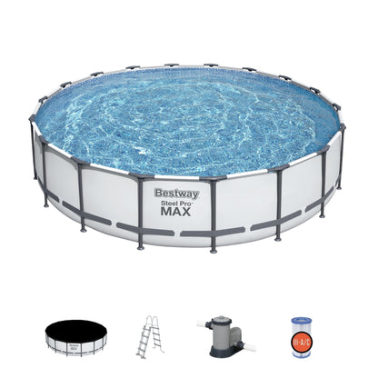 Bestway - Steel Pro Max piscina desmontable circular (549 x 122 cm)