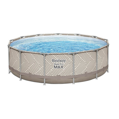 Bestway – Steel Pro Max piscina desmontable circular (396 x 107 cm)
