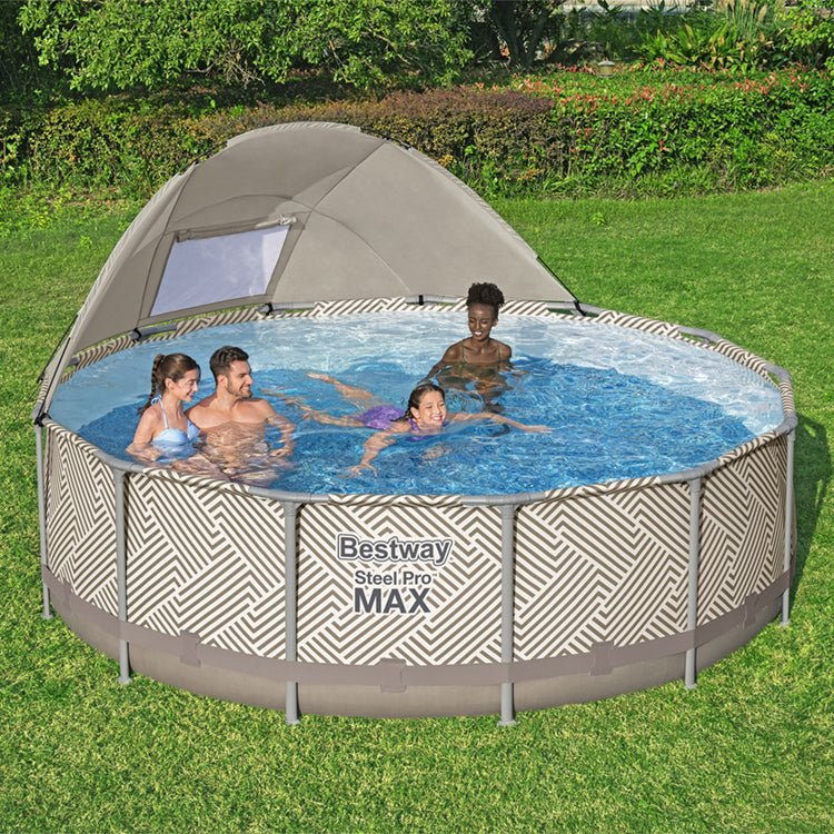 Bestway – Steel Pro Max piscina desmontable circular (396 x 107 cm)