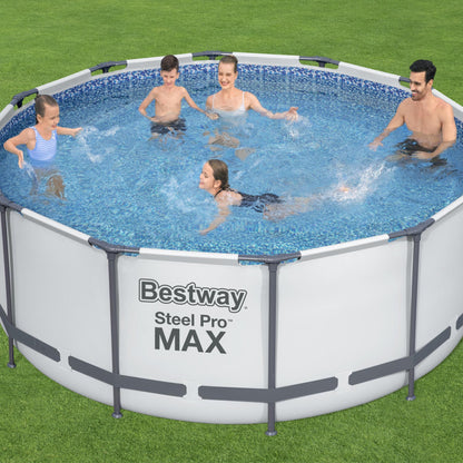Bestway – Steel Pro Max piscina desmontable circular (366 × 122 cm)