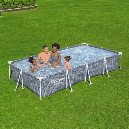 Bestway - Steel Pro piscina desmontable rectangular