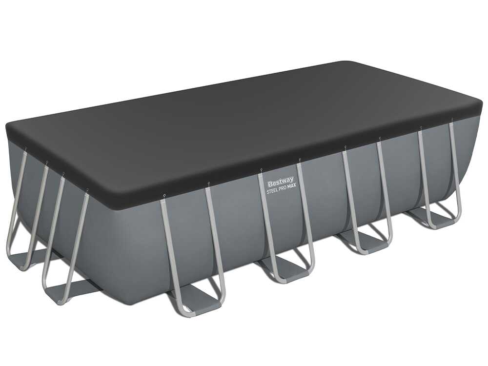 Bestway –  Power Steel piscina desmontable rectangular (549 × 274 × 122 cm)