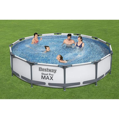 Bestway – Steel Pro Max piscina desmontable circular (366 × 76 cm)