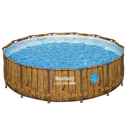 Bestway – Steel Pro Max piscina desmontable circular (427 × 107 cm)