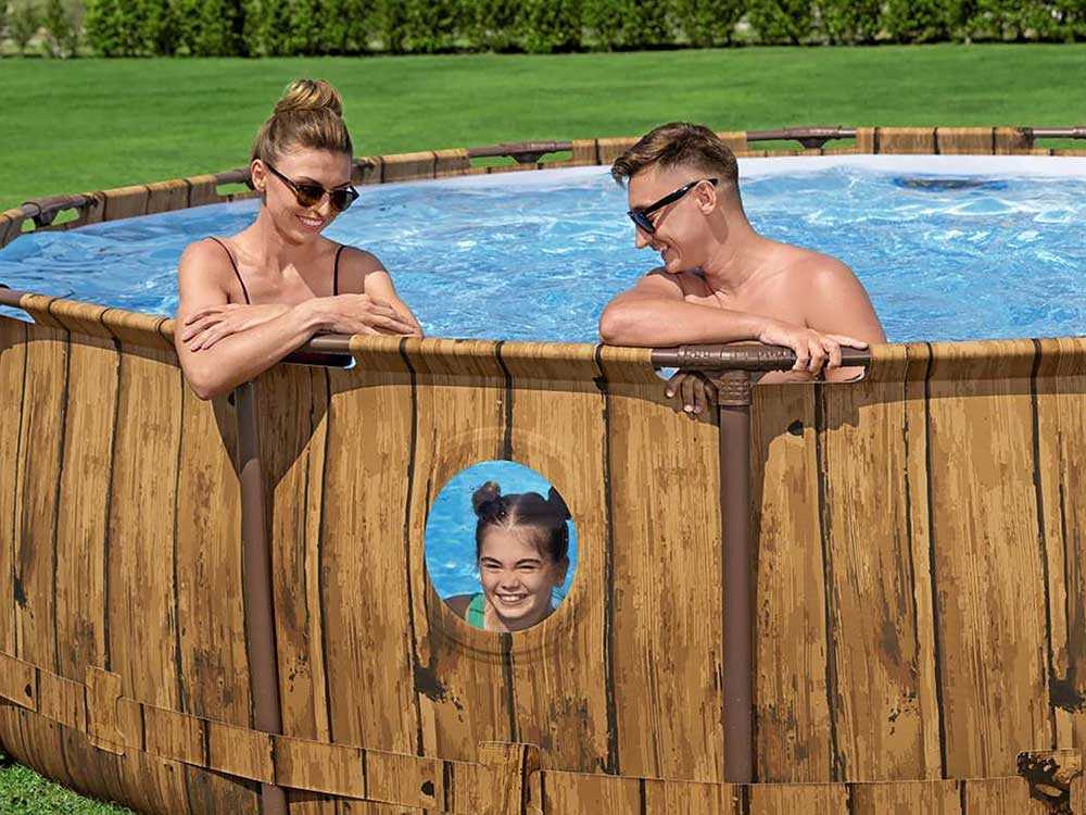 Bestway – Steel Pro Max piscina desmontable circular (488 × 122 cm)