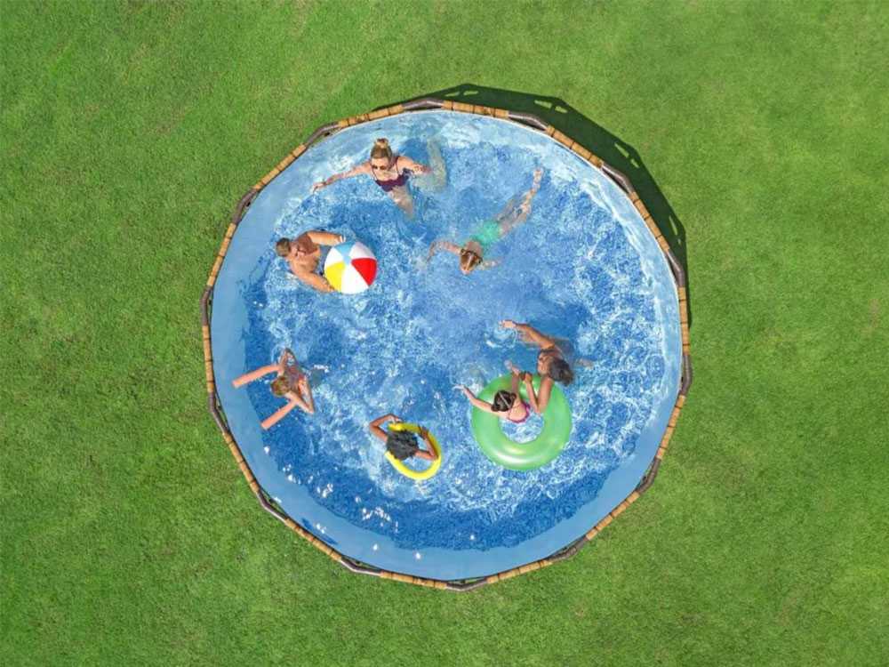Bestway – Steel Pro Max piscina desmontable circular (488 × 122 cm)