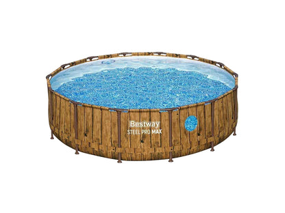 Bestway – Steel Pro Max piscina desmontable circular (488 × 122 cm)