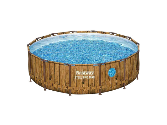 Bestway – Steel Pro Max piscina desmontable circular (488 × 122 cm)