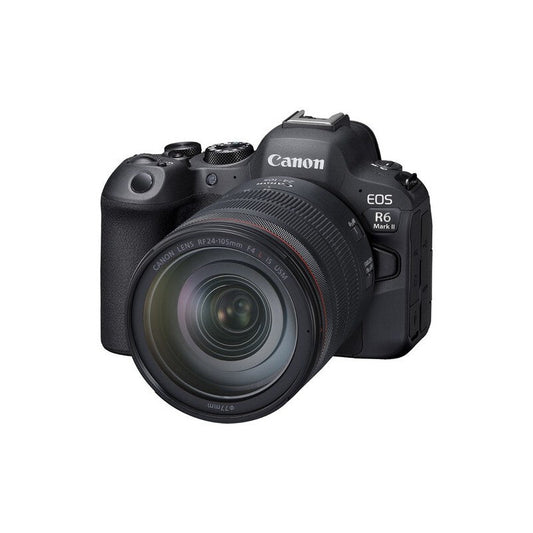 Canon EOS R6 Mark II con objetivo RF 24–105 mm f/4 L IS USM